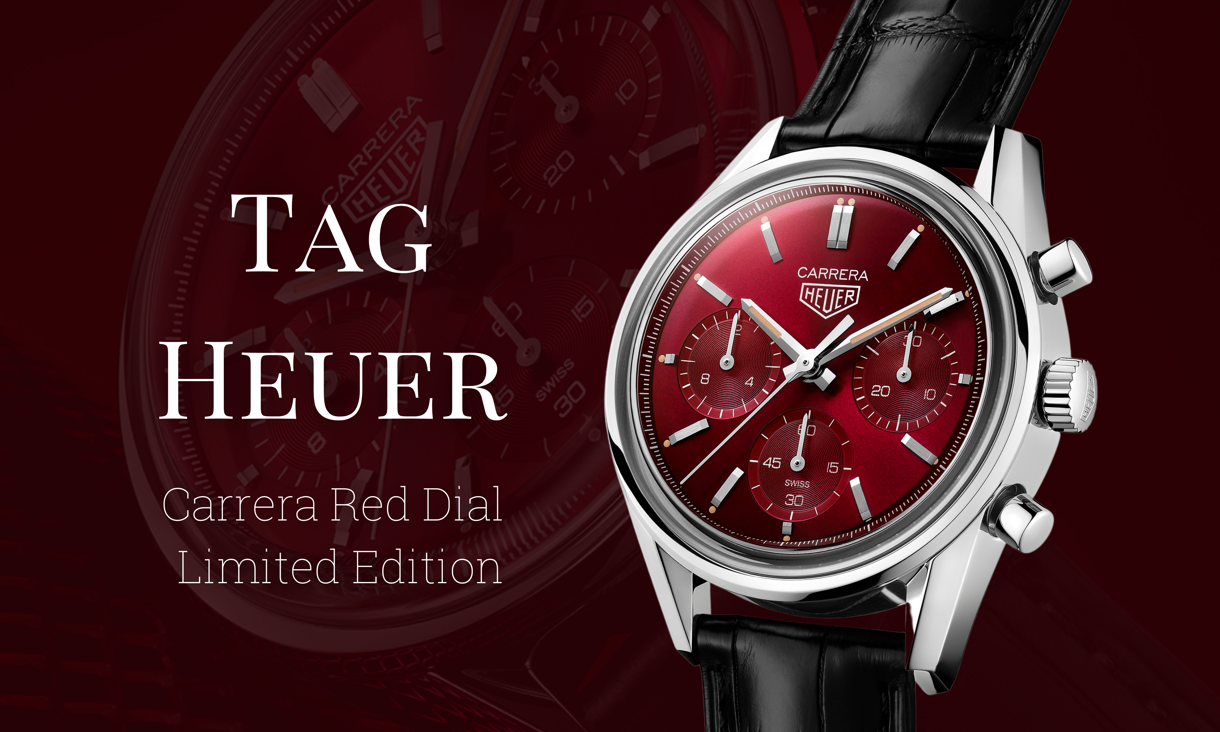 Tag Heuer Carrera Red Dial Limited Edition