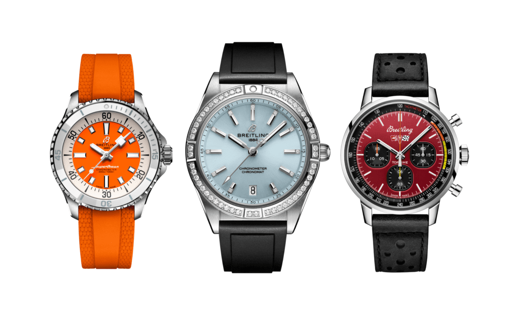 Breitling watches that we are currently crushing on
