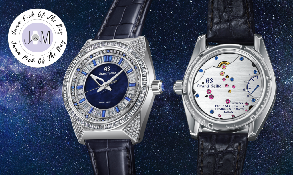Grand Seiko – Masterpiece Collection Spring Drive 8-Day Jewellery Watch: SBGD213