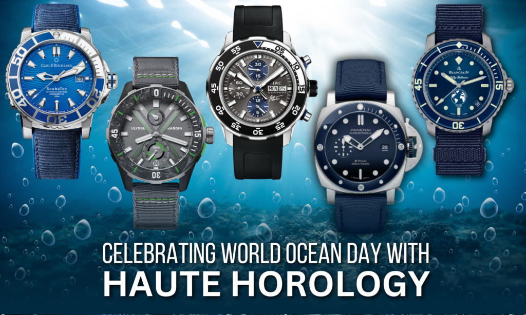 Celebrating World Ocean Day with Haute Horology