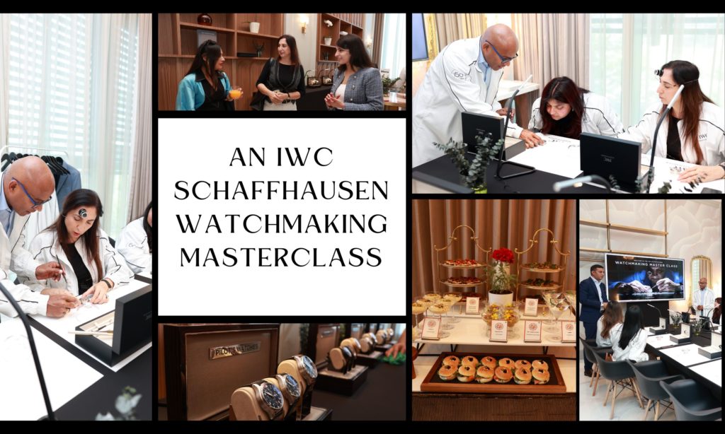 An IWC Schaffhausen Watchmaking Masterclass